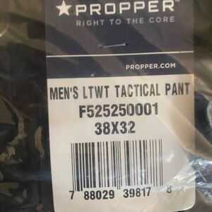 Men’s 38x 32 black tactical pants